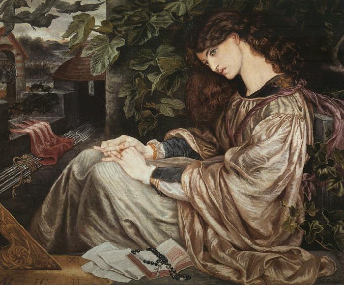 Dante Gabriel Rossetti La Pia de' Tolomei oil painting picture